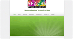 Desktop Screenshot of apacheprint.com